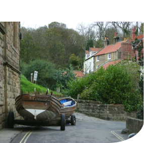 Parking in Robin Hoods Bay